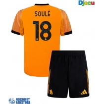 AS Roma Matias Soule #18 Gostujuci Dres za djecu 2025-26 Kratak Rukav (+ Kratke hlače)